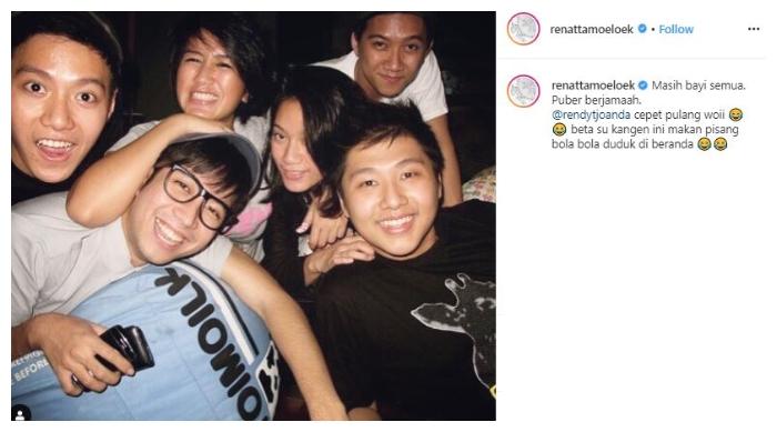 Chef Renatta Moeloek dan Tara Basro. (Instagram/@renattamoeloek)