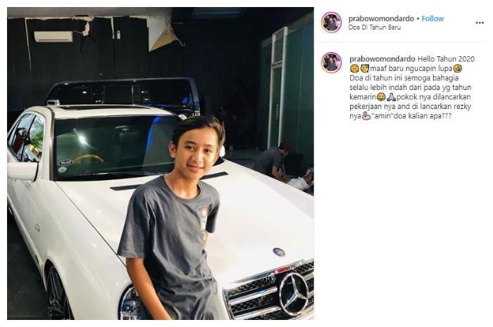 Bowo Tik Tok. (Instagram/@prabowomondardo)