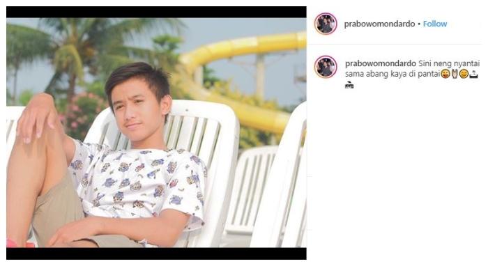 Bowo Tik Tok. (Instagram/@prabowomondardo)