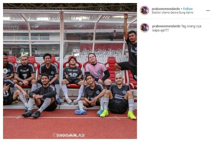 Bowo Tik Tok. (Instagram/@prabowomondardo)