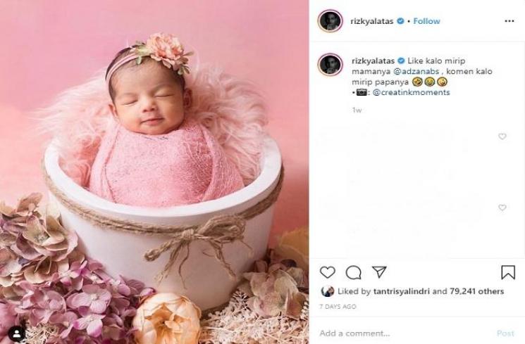 Kyna Aleena Alatas. (Instagram @rizkyalatas)