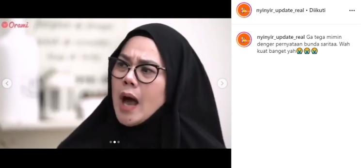 Sarita Abdul Mukti (Instagram/@nyinyir_update_real)