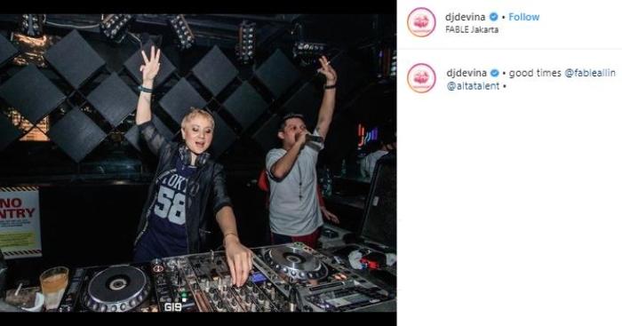 DJ Devina. (Instagram/@djdevina)