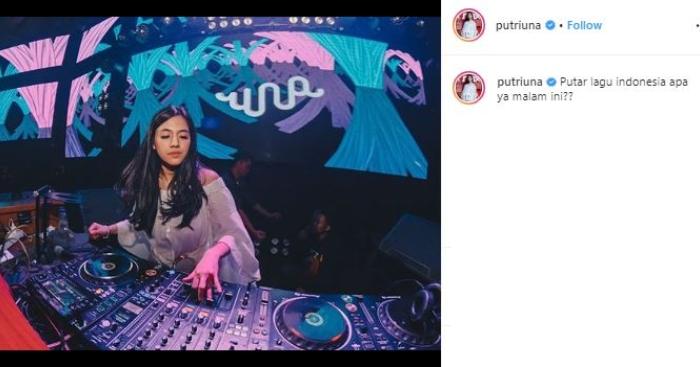 DJ Una. (Instagram/@putriuna)