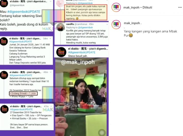 Siwi Sidi (Instagram/@mak_inpoh)