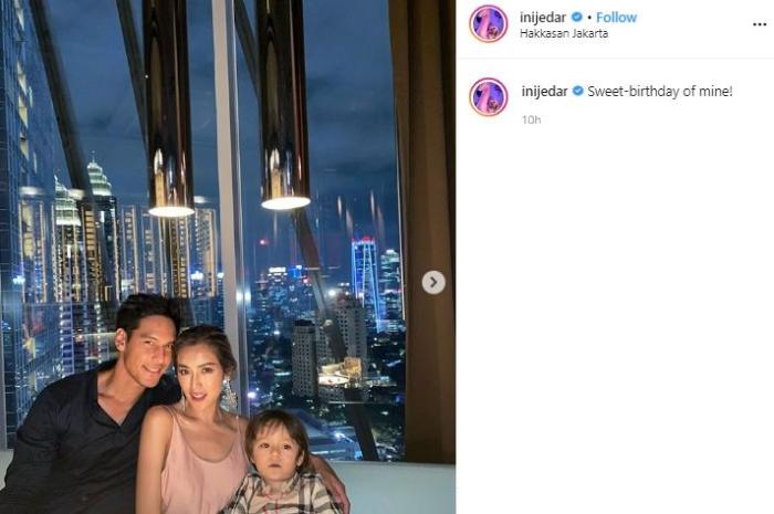 Ulang Tahun Jessica Iskandar. (Instagram/@inijedar)