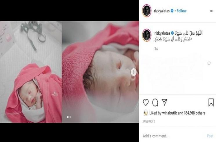 Kyna Aleena Alatas. (Instagram @rizkyalatas)