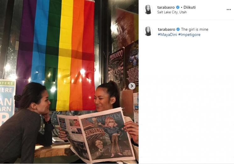 Tara Basro dan Marissa Anita (Instagram/@tarabasro)