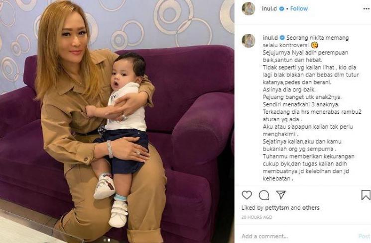 Inul Daratista dan Nikita Mirzani. (Instagram/@inul.d)