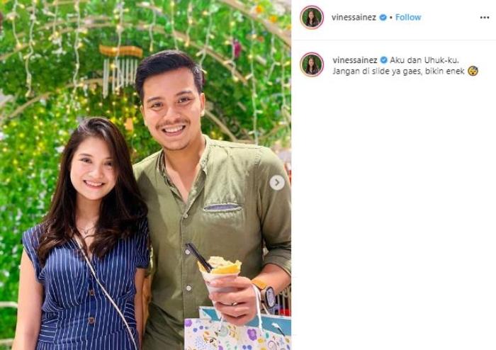 Vinessa Inez dan Ammar Kanz. (Instagram/@vinessainez)