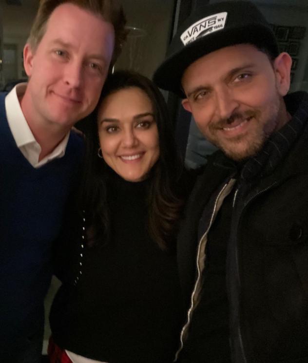 Ultah Preity Zinta dihadiri Hrithik Roshan (Instagram/@realpz)