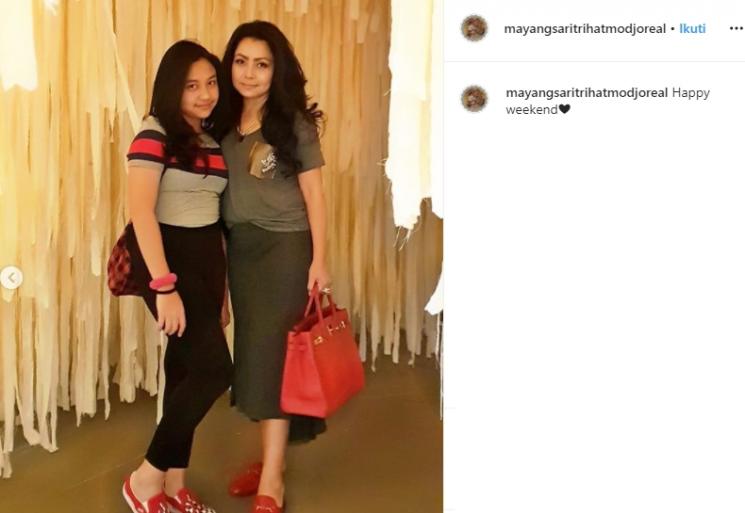 Mayangsari dan Khirani (Instagram/@mayangsaritrihatmodjoreal)
