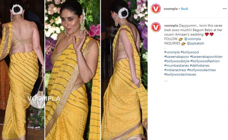 Kareena Kapoor di nikahan sepupu (Instagram/@voompla)