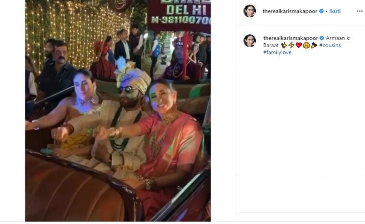 Kareena Kapoor di nikahan sepupu (Instagram/@therealkarismakapoor)