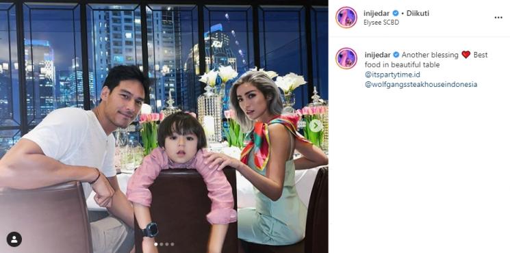 Gala dinner ulang tahun Jessica Iskandar (Instagram/@inijedar)