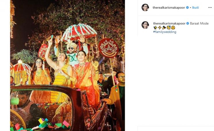 Kareena Kapoor di nikahan sepupu (Instagram/@therealkarismakapoor)