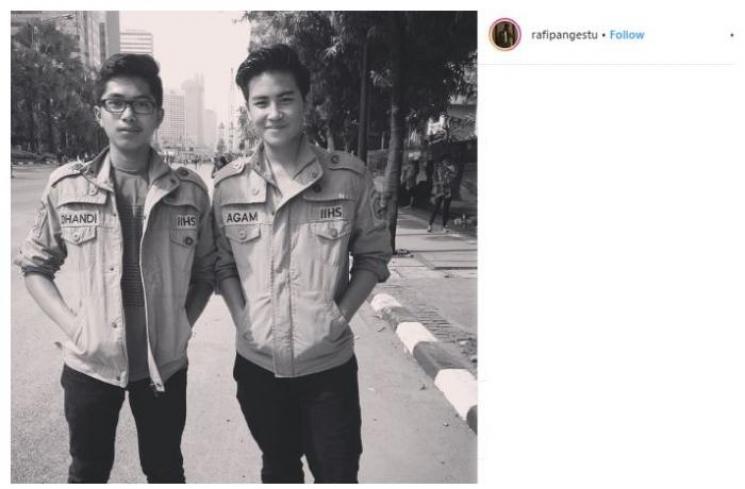 Raffi Akbar Pangestu. (Instagram/@raffipangestu)