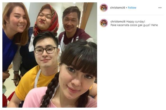 Christo dan Sisca Masterchef. (Instagram/@christomci6)