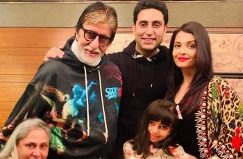 Ayah dan Istri Pulang dari RS, Abhishek Bachchan Posting Ini Disemangati