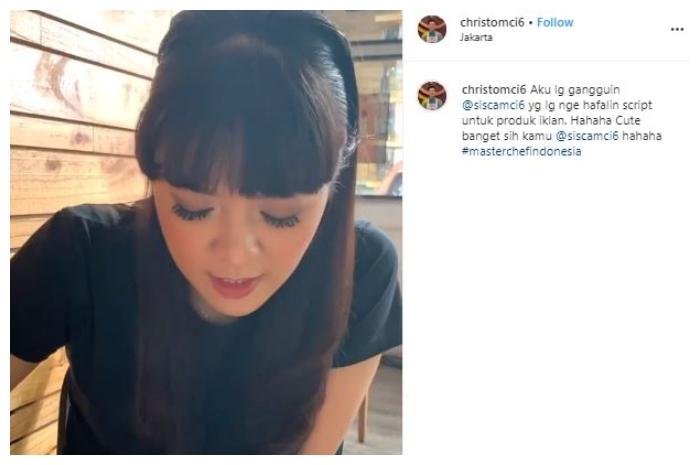 Christo dan Sisca Masterchef. (Instagram/@christomci6)