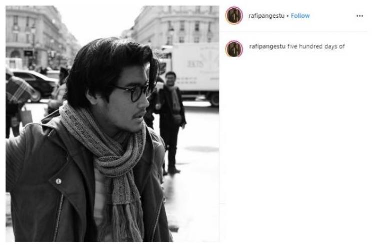 Raffi Akbar Pangestu. (Instagram/@raffipangestu)