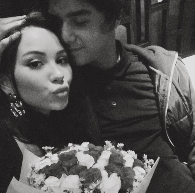 Al Ghazali rayakan hari jadian ke-4 tahun dengan Alyssa Daguise. (Instagram/@alghazali)