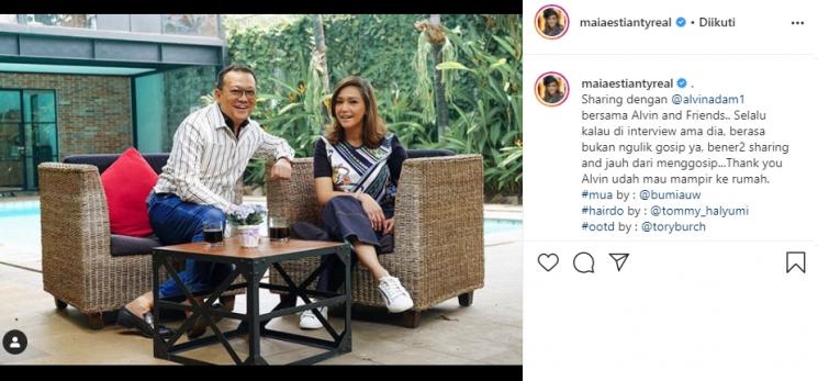Penampakan rumah Maia Estianty (Instagram/@maiaestiantyreal)