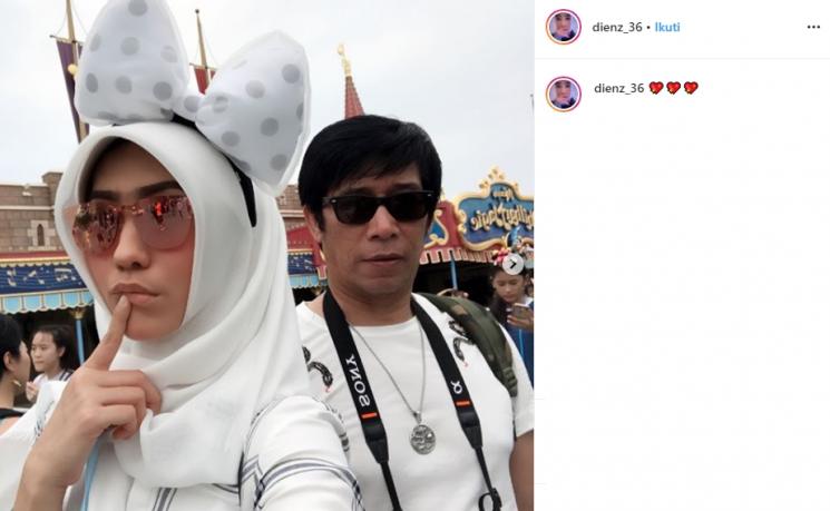 Parto Patrio dan Dina Risty (Instagram/@dienz_36)