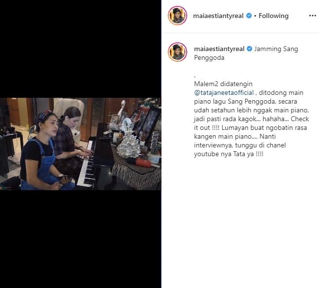 Penampakan rumah Maia Estianty (Instagram/@maiaestiantyreal)