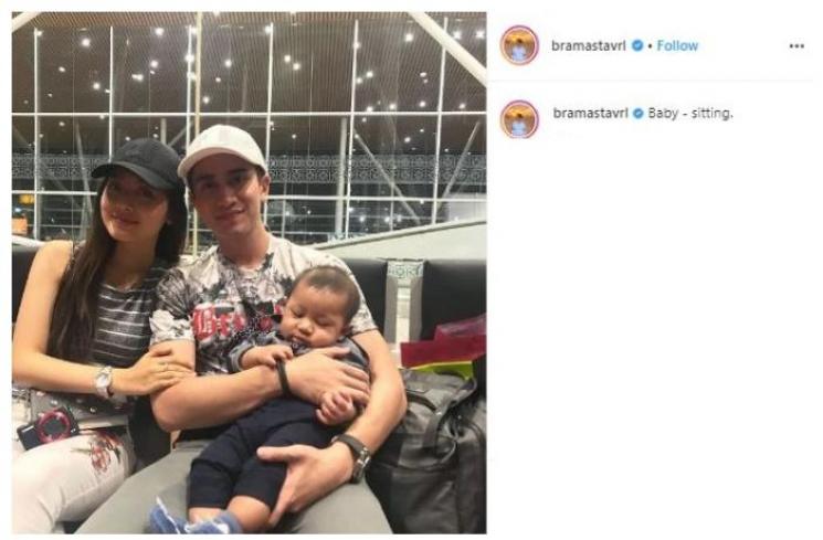 Verrell Bramasta dan Natasha Wilona. (Instagram/@bramastavrl)
