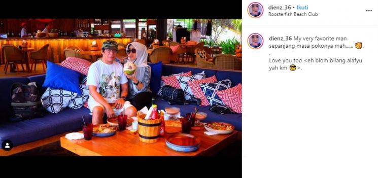 Parto Patrio dan Dina Risty (Instagram/@dienz_36)