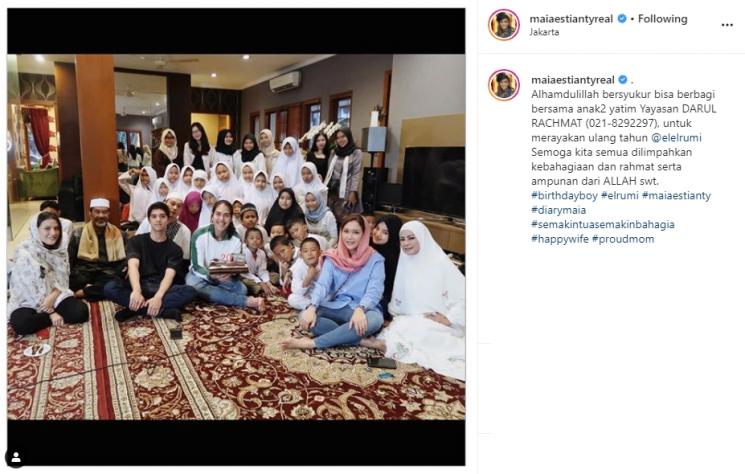 Penampakan rumah Maia Estianty (Instagram/@maiaestiantyreal)