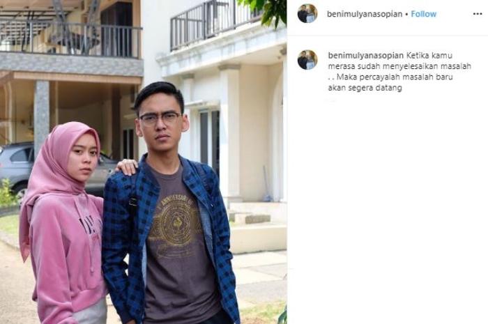 Lesty Kejora dan kakaknya. (Instagram/@benimulyanasopian)