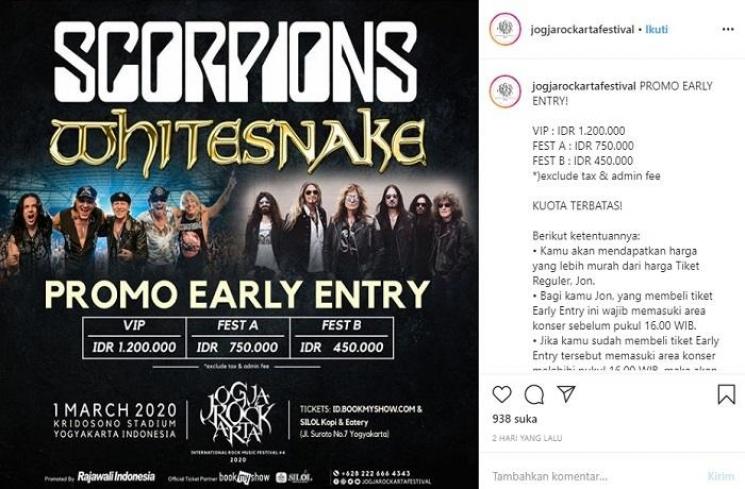 JogjaROCKarta 2020 (Instagram @jogjarockartafestival)