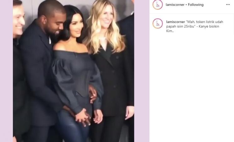 Kanye West (Instagram/@lamiscorner)