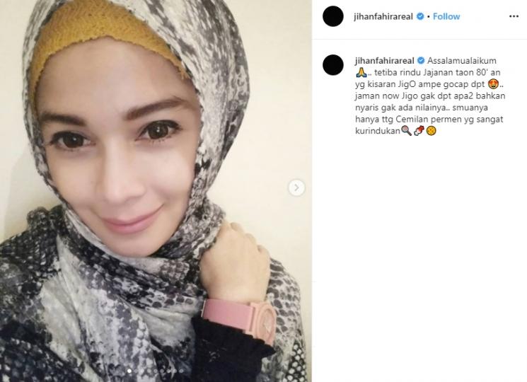 Jihan Fahira (Instagram/@jihanfahirareal)