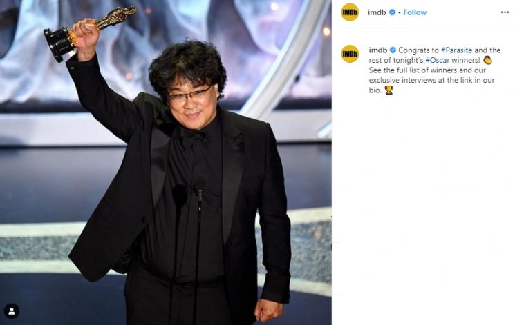 Bong Joon Ho (Instagram/@imdb)