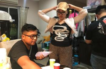 10 Foto Lucinta Luna saat Digerebeg Polisi di Apartemen Thamrin City