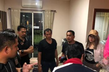 10 Foto Lucinta Luna saat Digerebeg Polisi di Apartemen Thamrin City