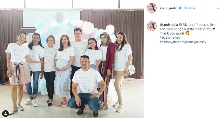 Baby Shower Shandy Aulia (Instagram/@shandyaulia)