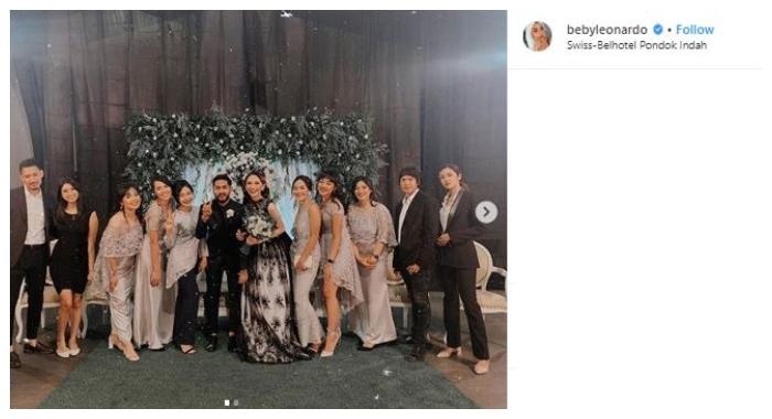 Beby Prisillia dan Onadio Leonardo. (Instagram/@bebyleonardo)
