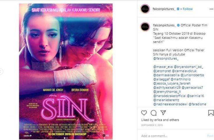 Sin. (Instagram/@falconpictures_)