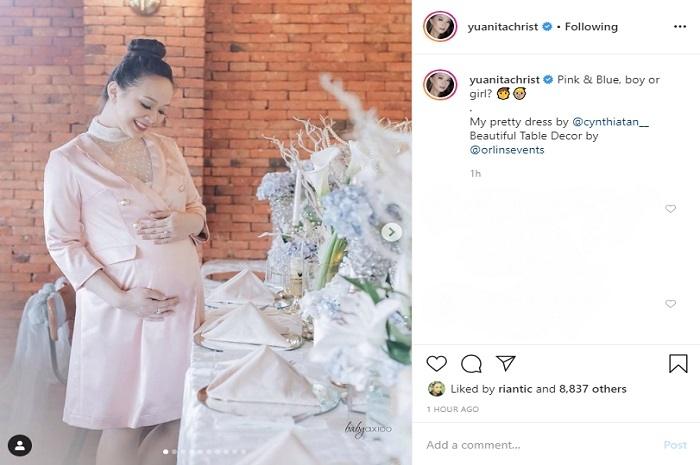 Baby shower Yuanita Christiani (Instagram @yuanitachrist)