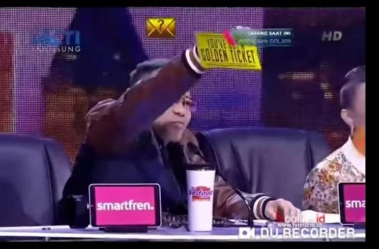 Prilly Latuconsina di Indonesian Idol. (Youtube/ArielArdaPalestina)