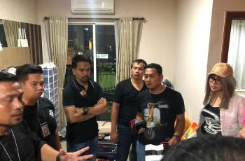 10 Foto Lucinta Luna saat Digerebeg Polisi di Apartemen Thamrin City