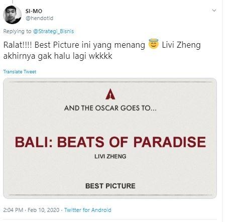 Livi Zheng. (Twitter)