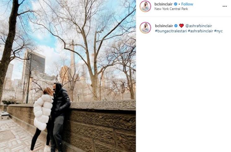 Bunga Citra Lestari dan Ashraf Sinclair (Instagram/@bclsinclair)