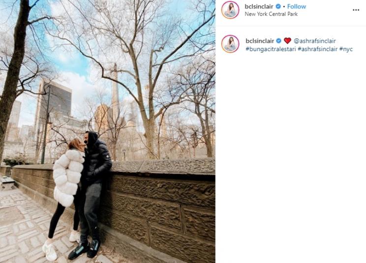 Bunga Citra Lestari dan Ashraf Sinclair (Instagram/@bclsinclair)