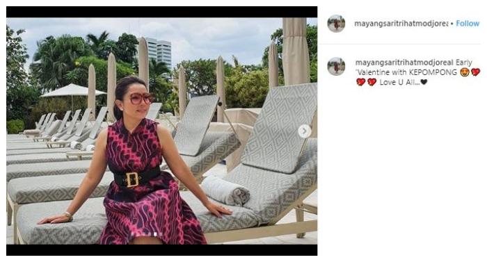Mayangsari dan geng arisan kepompong. (Instagram/@mayangsaritrihatmodjoreal)