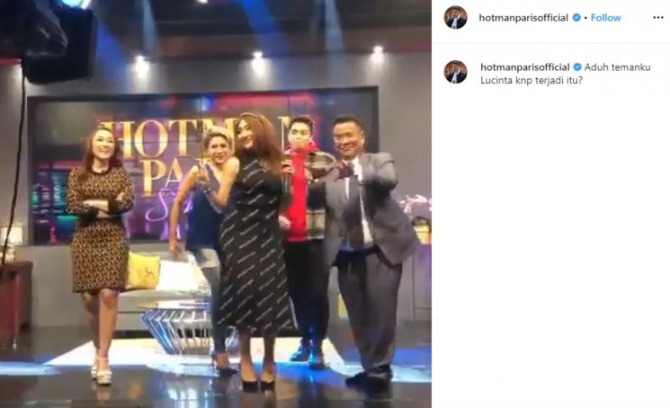 Hotman Paris dan Lucinta Luna (Instagram/@hotmanparisofficial)